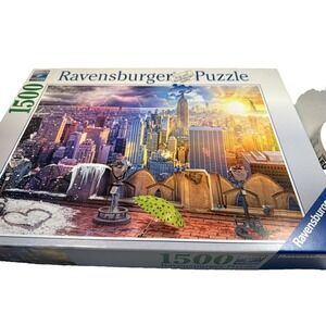 Ravensburger 1500 piece‎ puzzle New York in Winter and Summer